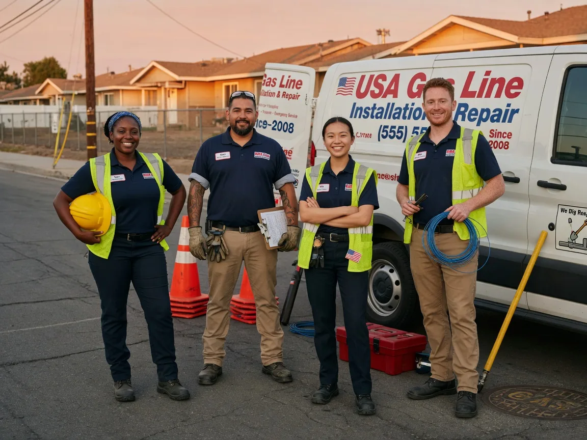 Gas Line Installation company in Cavalier, ND